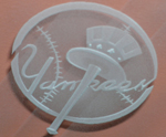 Yankees on a Piece of Glass