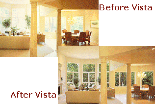 Before and After Vista Winow Film